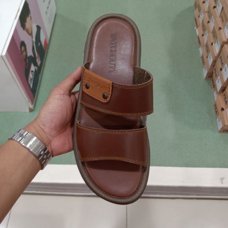 WATCHOUT SANDAL FLAT | SANDAL SLIP ON TALI DUA | ORIGINAL