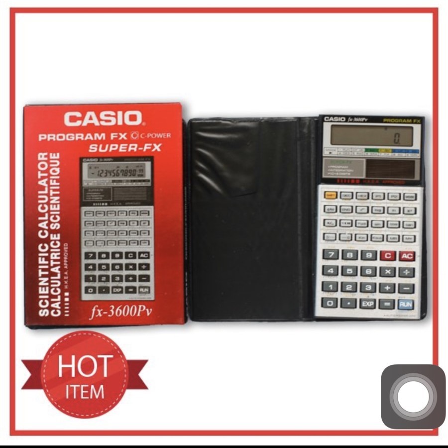

Kalkulator scientific casio fx 3600