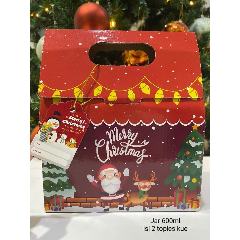 

Hampers Merry Christmas Natal dan Tahun baru hampers kue kering nastar corn flakes
