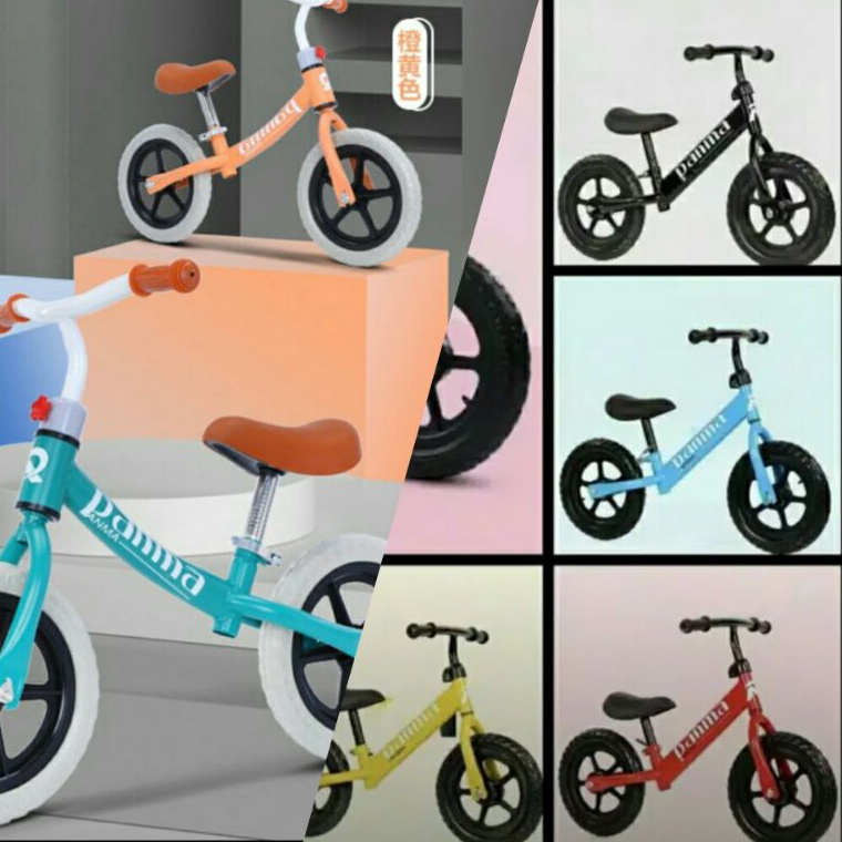 [LW079] Sepeda Anak Keseimbangan Push Bike Balance Bike Roda Dua PANMA New AIDO Pushsport Bike Plus 