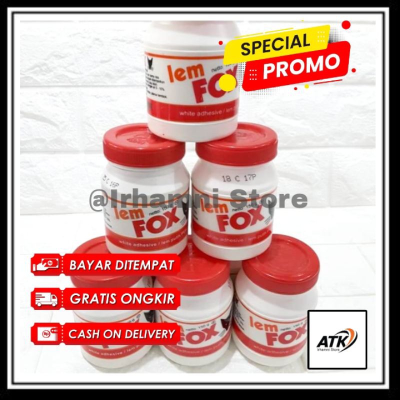 

Lem Fox putih 150 gram/ Lem kayu 150 gram