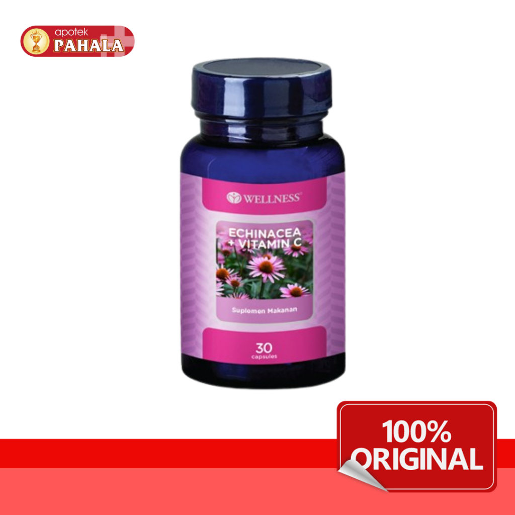 Wellness Echinacea + Vitamin C 30 Capsules