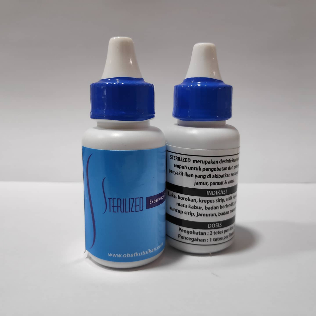 Obat Ikan Sterilized Experience Formula 30ml Obat Kutu Ikan Hias Cupang Guppy