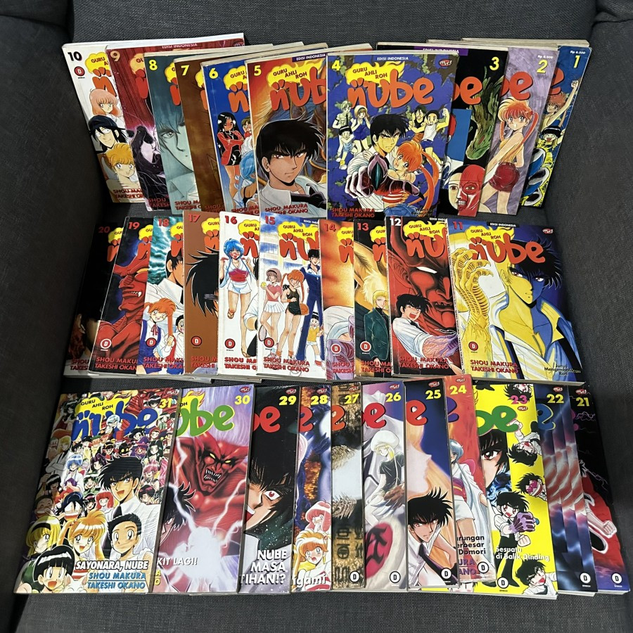 Komik Guru Ahli Roh NUBE 1-31 Tamat (LENGKAP) (Shou Makura & Takeshi Okano)