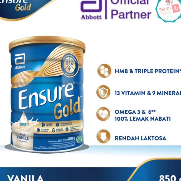 

modelTipe UYQ735 ENSURE GOLD HMB Vanila Coklat 850gr | Susu Nutrisi Dewasa Rendah Laktosa