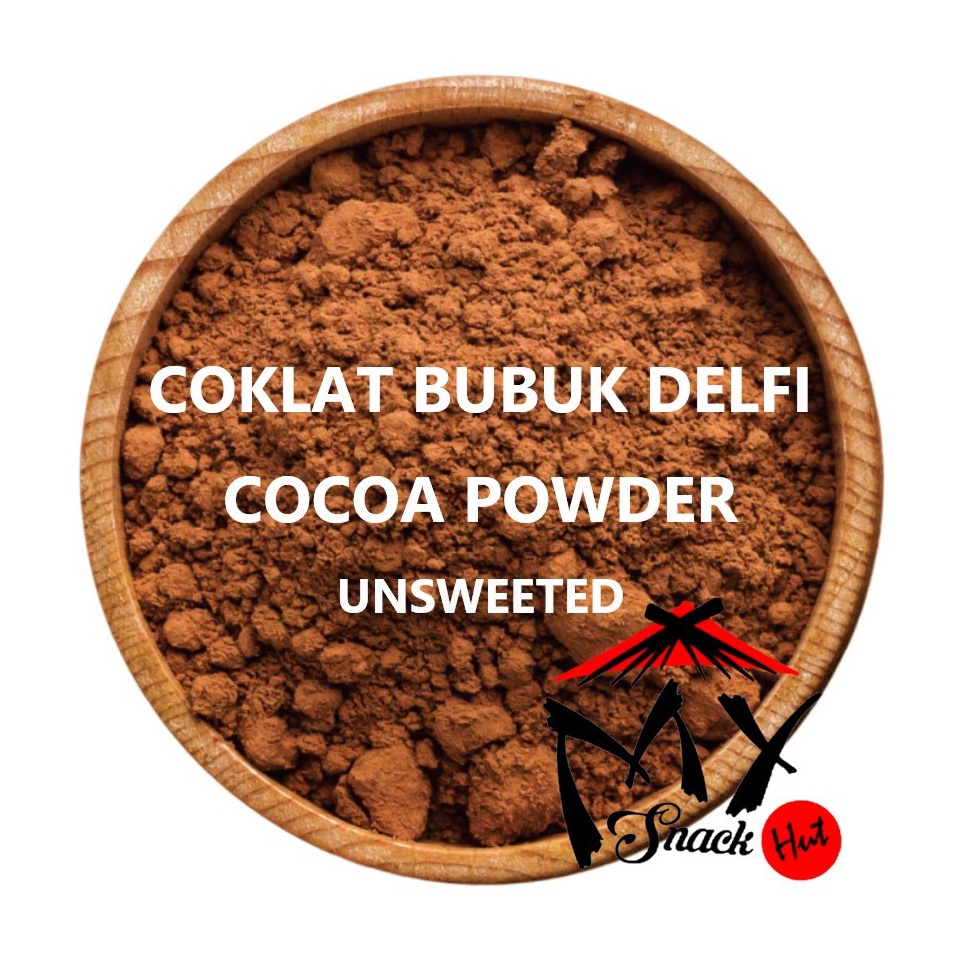 

⋆ COKELAT BUBUK DELFI 100GR - PURE COCOA CHOCOLATE POWDER SERBUK COKLAT MINUMAN MURNI UNSWEETENED HALAL MUI 5040