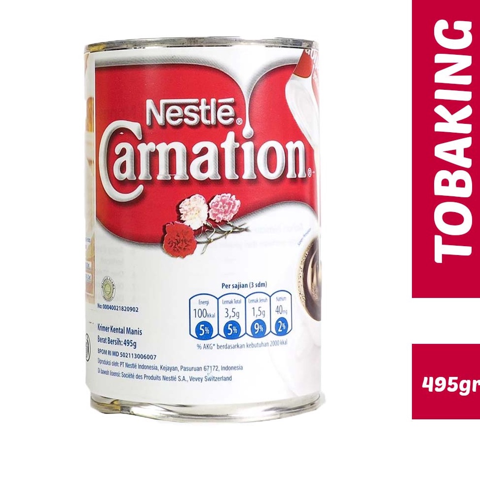 

[PRODUK GD6S973] Susu Carnation Besar 495 gr Nestle krimer kental manis SKM 86