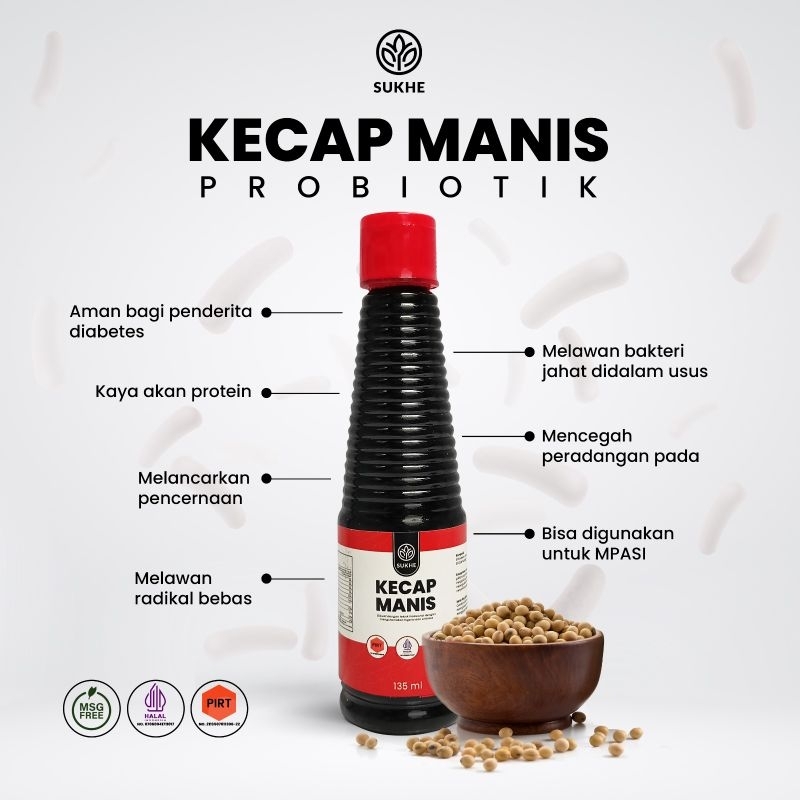 

Kecap Manis Probiotik / Kecap Manis / Kecap Organik / Kecap