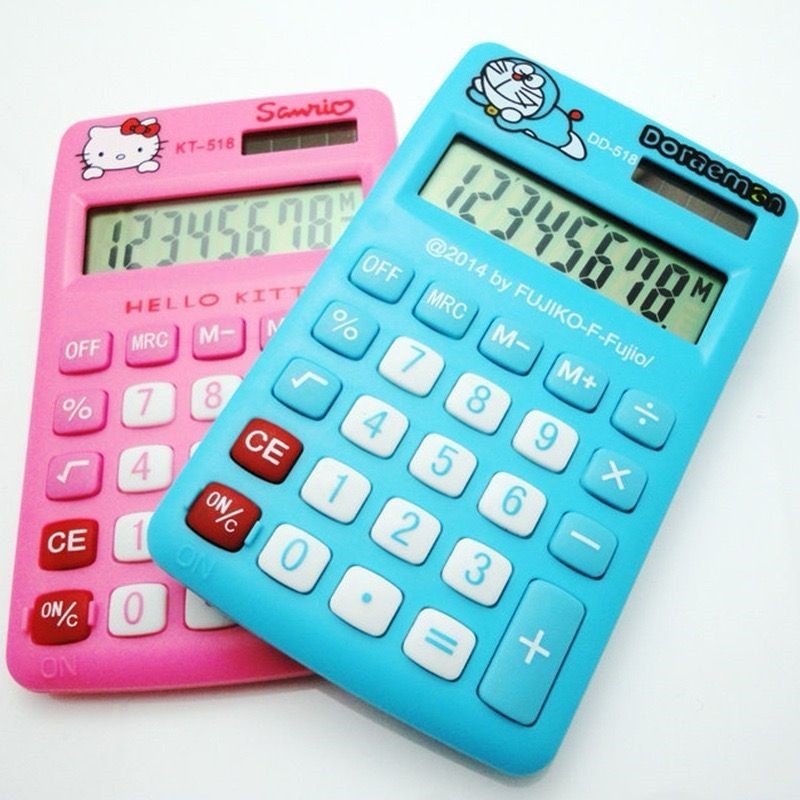 

FAUS KALKULATOR MINI KARAKTER 12DIGIT DD-518-12 / CALCULATOR DIGITAL