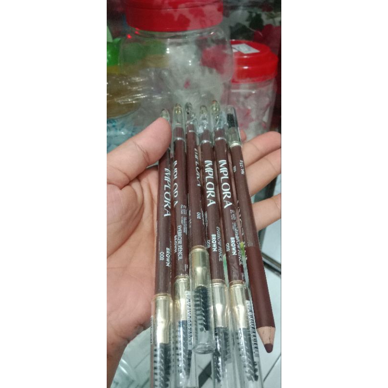 Pensil Alis Implora , warna Coklat