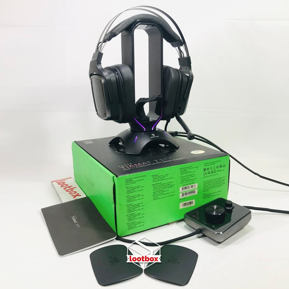 Headset Gaming Wired 3.5mm USB Razer Tiamat True 7.1 v2 - SECOND