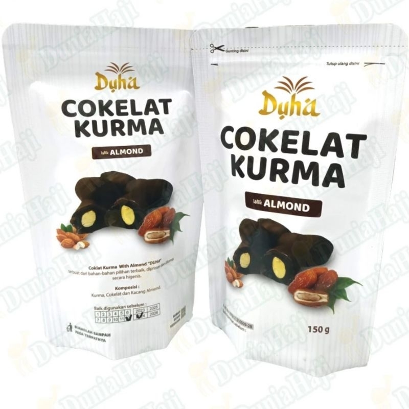 

Cokelat Kurma Isi Almond [150 gr]