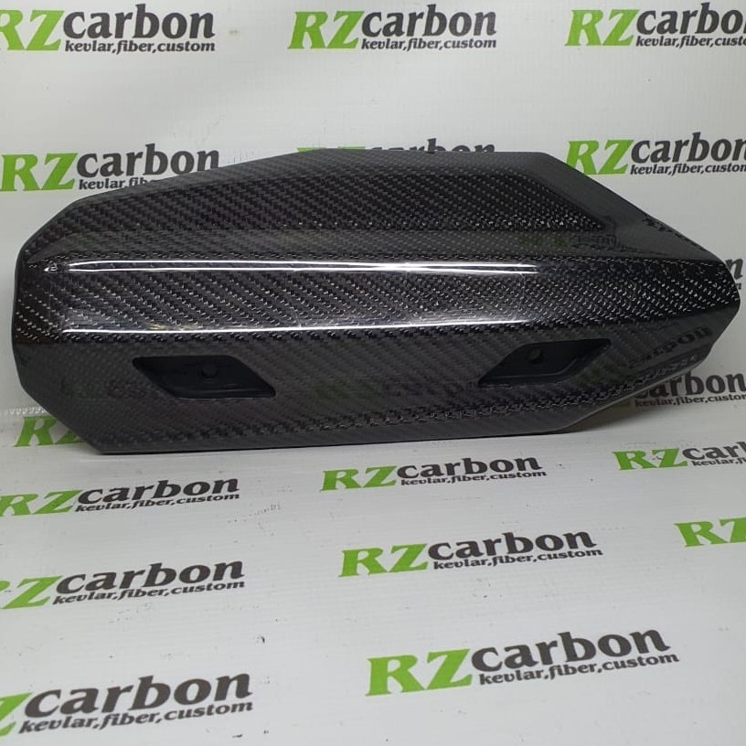 cover knalpot xeon rc carbon kevlar