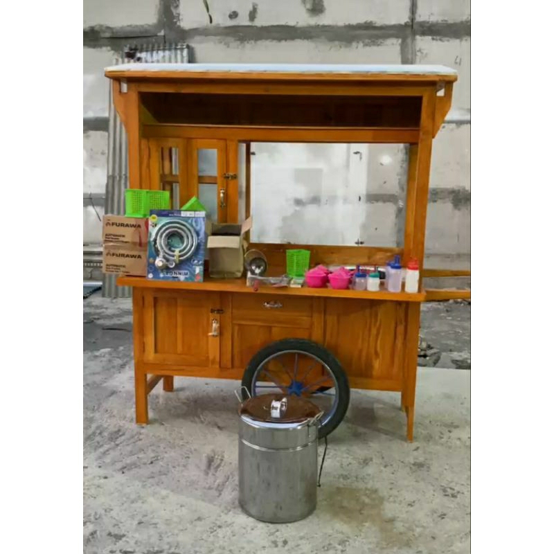 Gerobak Bakso paket lengkap