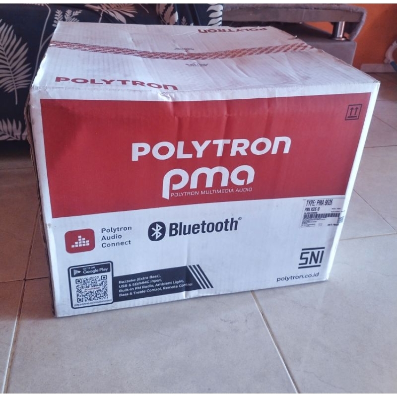 Speaker subwoofer aktif Polytron pma 9526