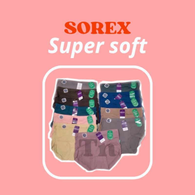 3PCS SOREX 1238 EL, QL (CD WANITA)