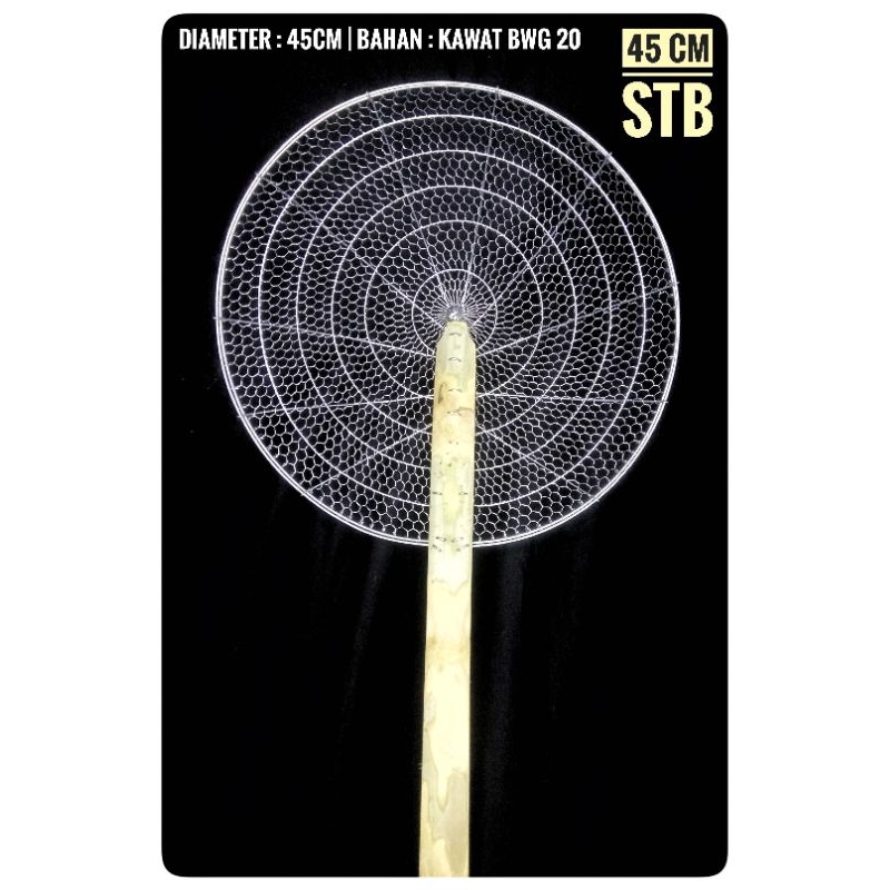 Serok Ukuran 45 cm STB..... serok krupuk, serok mie, serok besar, serok kecil, serok penggorengan, s