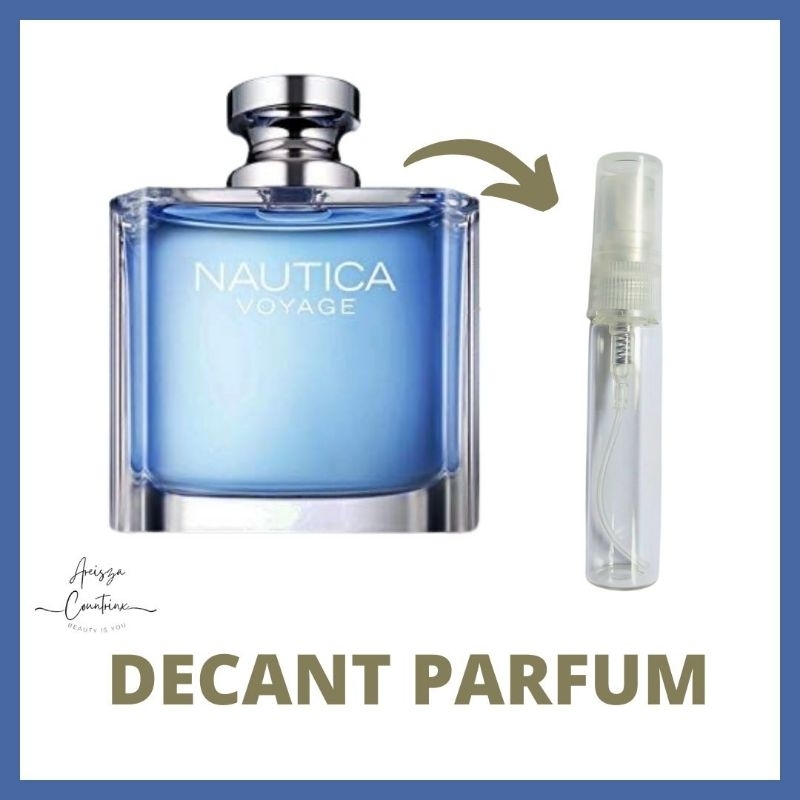 DECANT NAUTICA VOYAGE MEN BOTOL KACA
