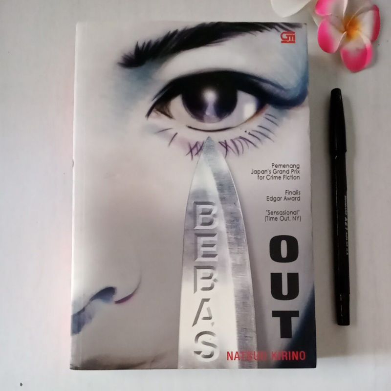 novel OUT Bebas preloved Natsuo Kirino