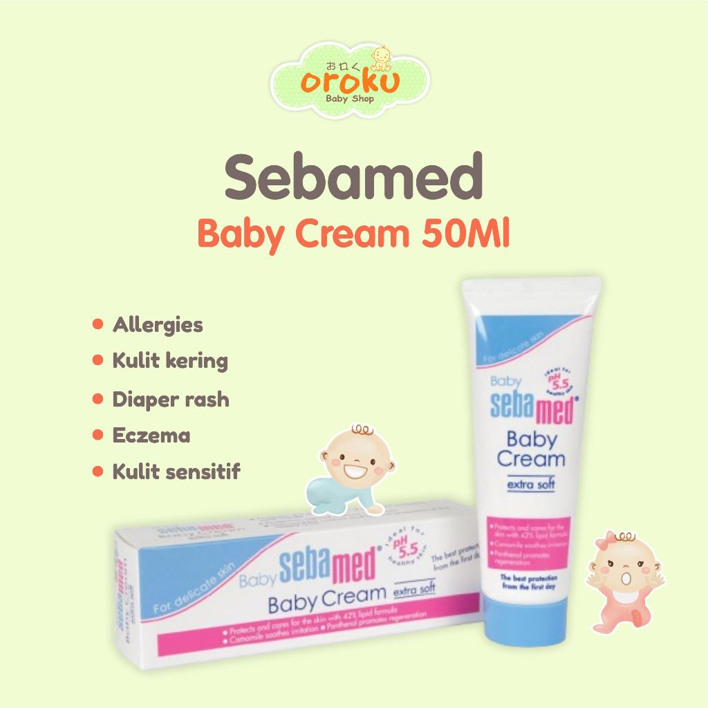 SEBAMED BABY CREAM 50ML / CREAM / SEBAMED