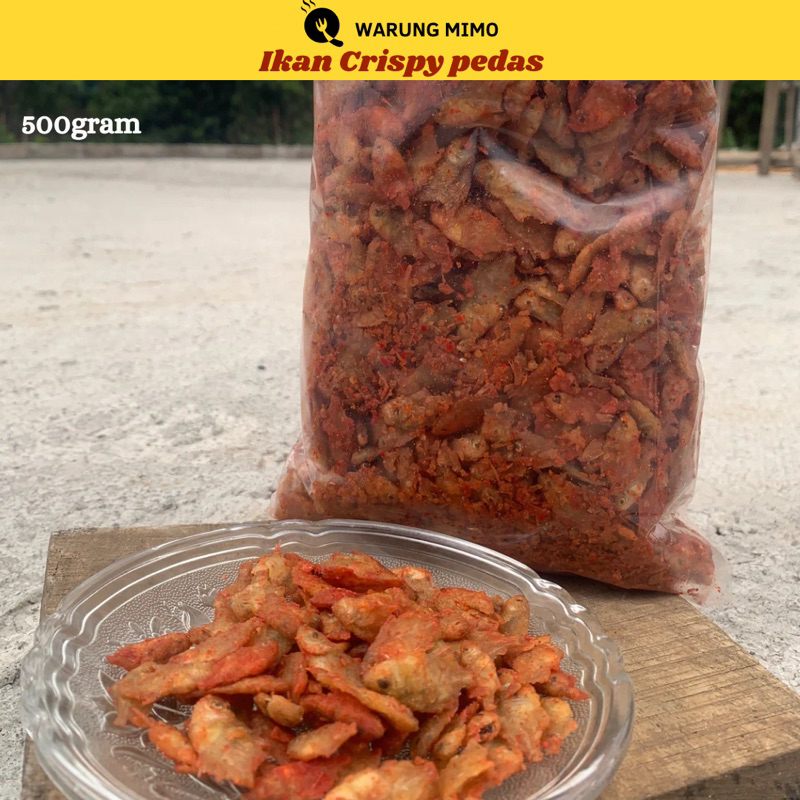 

Ikan Crispy Pepetek Pedas Baby Fish 500gram