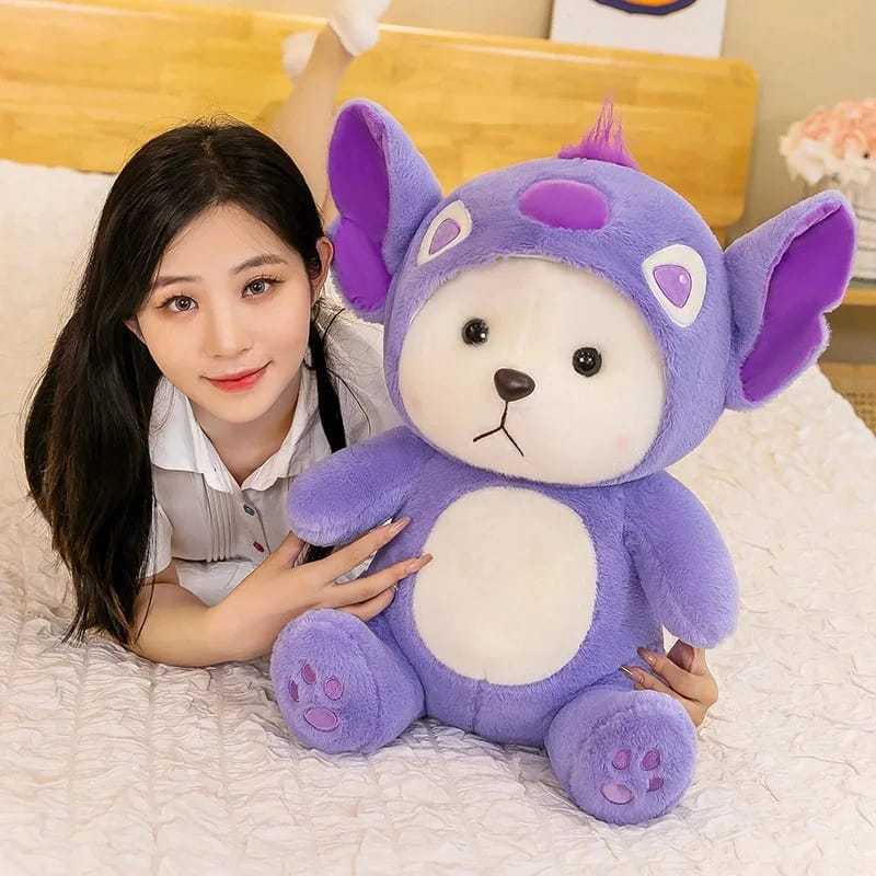 Boneka Mainan Bear Lotso Hodiee Kupluk Jumbo Mainan Boneka Viral Tedy bear Cosplay Cute 55 Cm High Quality Import SNI