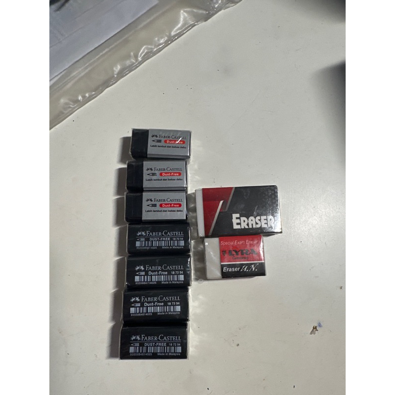 

penghapus faber castell