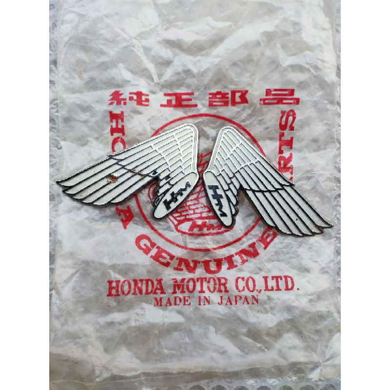 Emblem tangki Honda CB100 CB125 S90z NOS Original