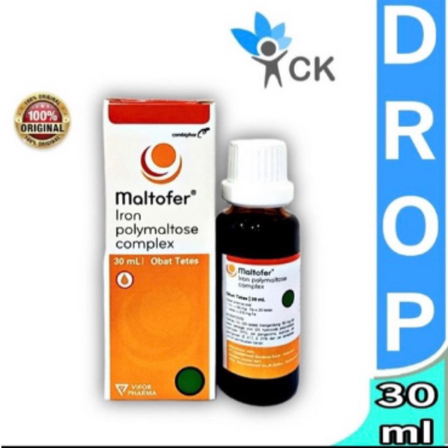 MALTOFER DROP 30 ML asupan besi untuk bayi