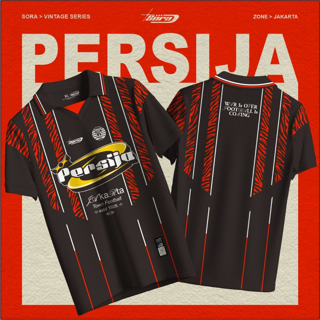 SORA - JERSEY FUTSAL VINTAGE CUSTOME KERAH PERSIJA