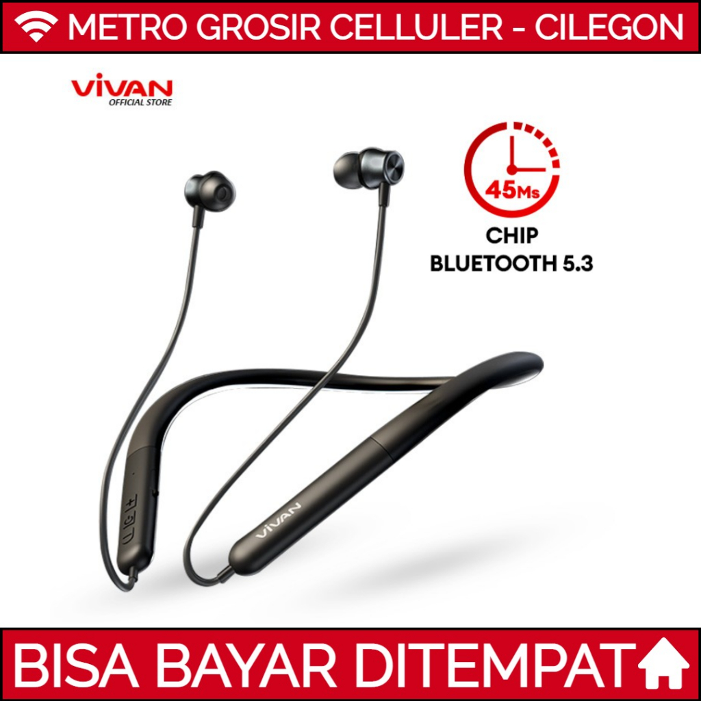 Vivan Liberty N100s Handsfree Original Earphone Headset Bluetooth