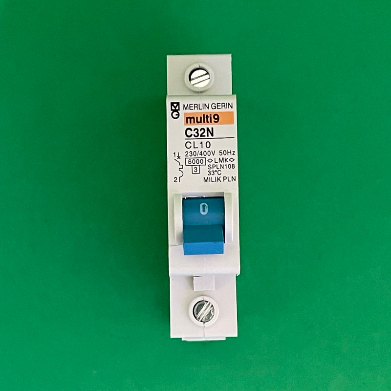 MCB Merlin Gerin Biru 10A MG Multi9 10 Ampere CL10