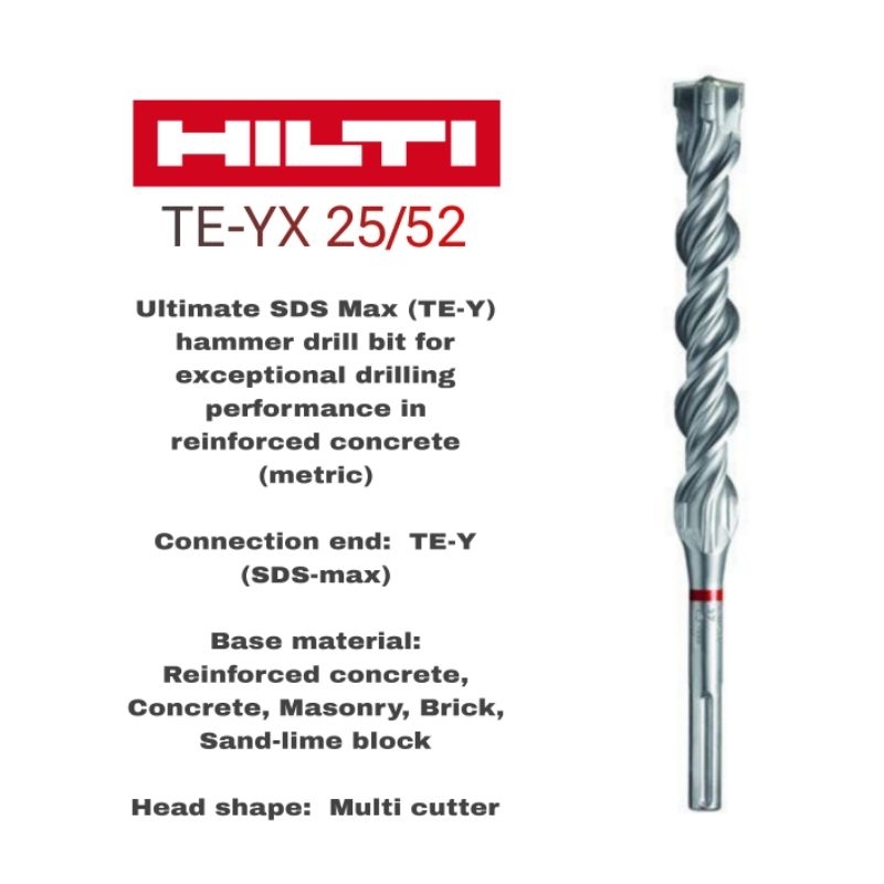 Matabor Hilti / Hilti TE-YX 25/52 / Matabor sds max