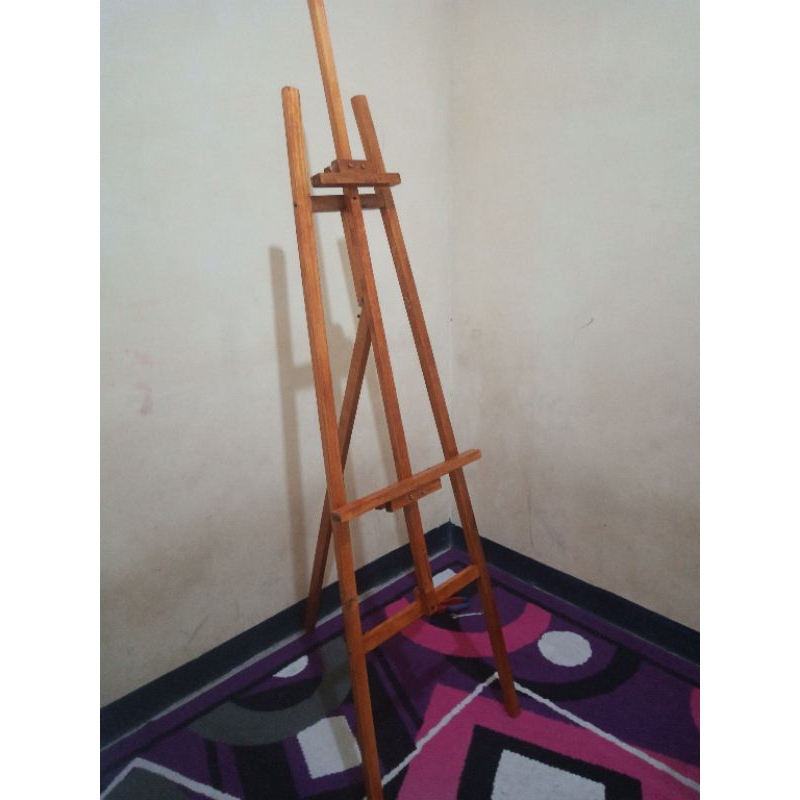 standing kayu standing box flower