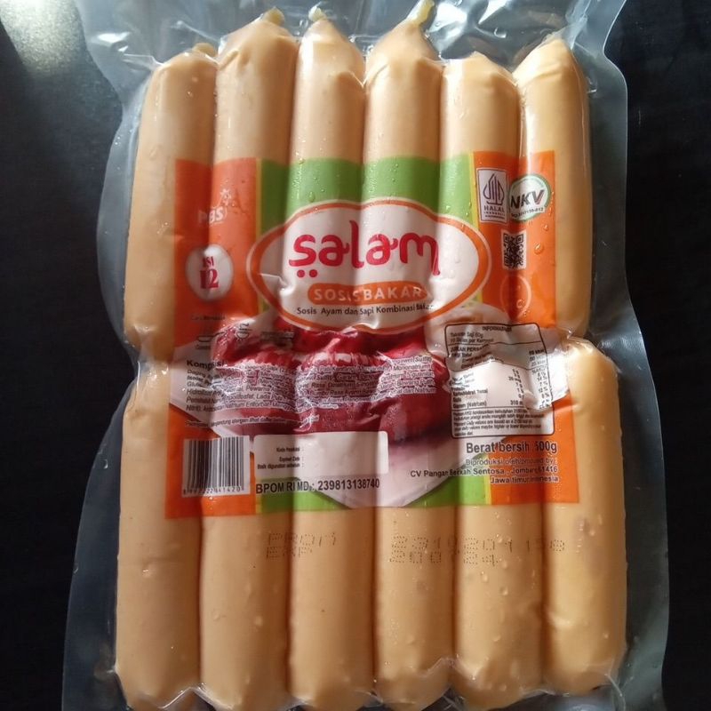 

salam sosis bakar mini