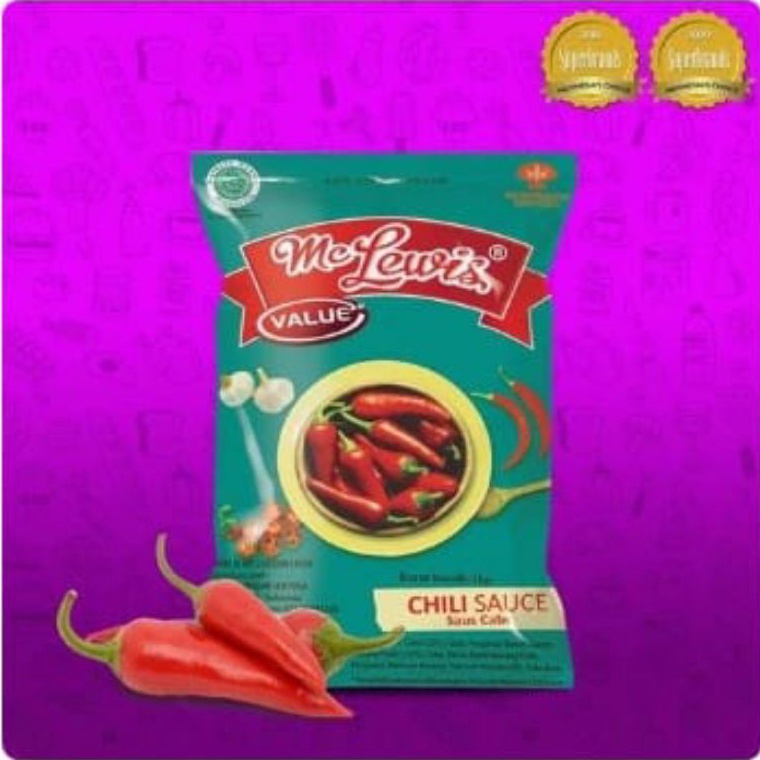 

➩ Mc Lewis Chili Sauce - Saus Sambel 1kg ➶COD