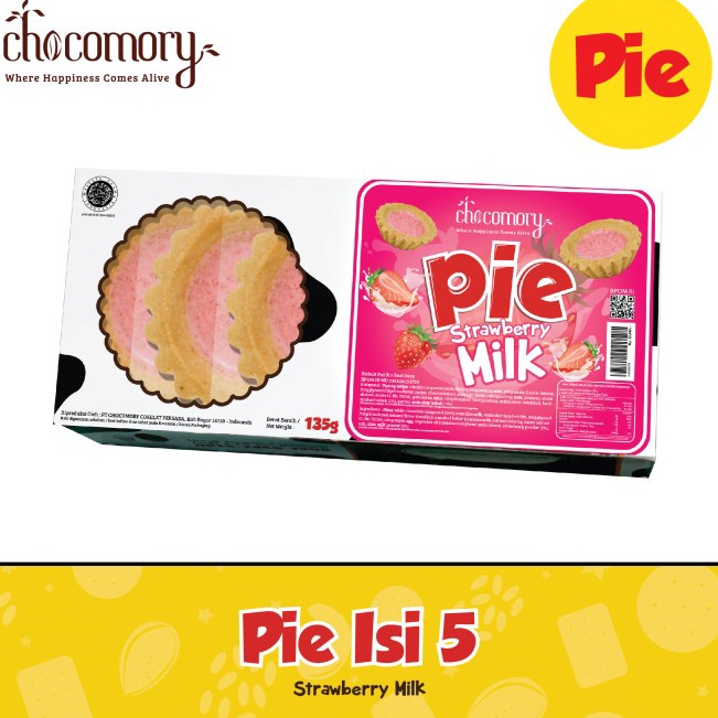 

Terkini Chocomory Strawberry Pie isi 5 135g