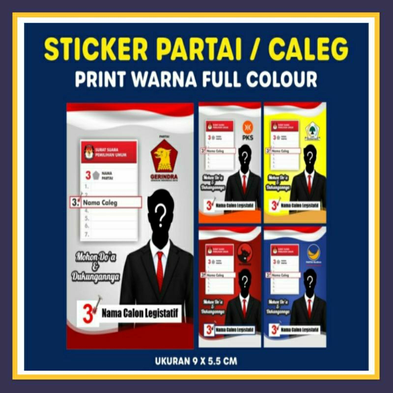 

Cetak Stiker Caleg Partai