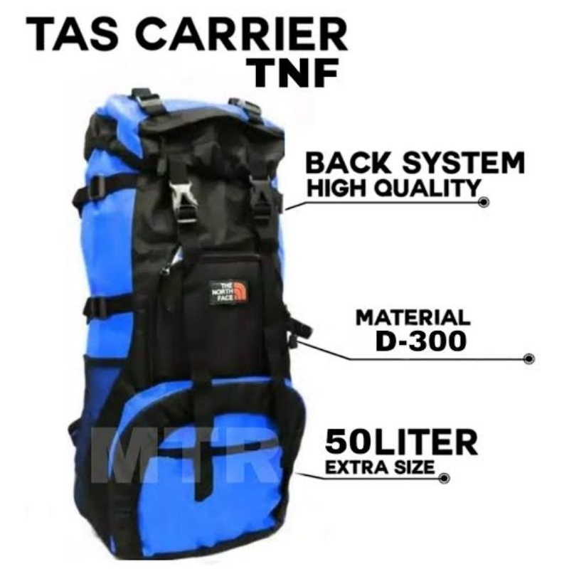 Tas Gunung Murah / Tas Carrier 50/60 Liter / Tas Hiking / Tas Outdoor