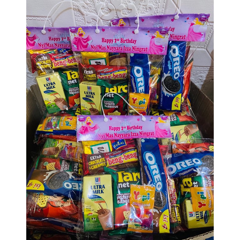 

Kode MZN524 snack ulang tahun