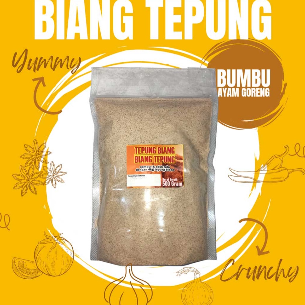 

7U6068 Biang Tepung / Bumbu Inti Ayam Goreng ➬Terbatas