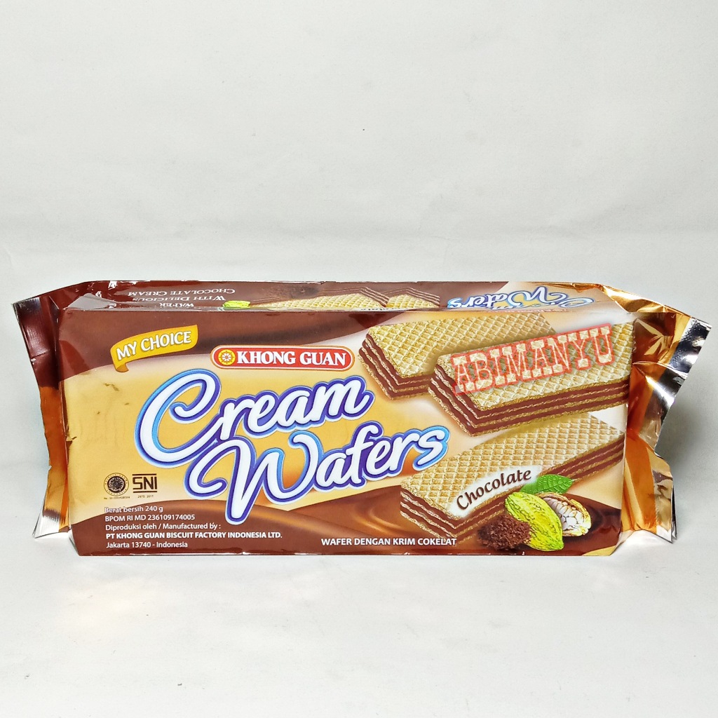 

WAFER COKLAT KHONG GUAN 240 GRAM