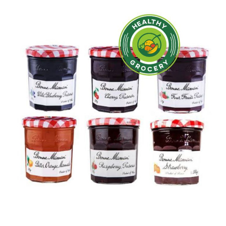

Ready Bonne Maman All Varian 370gr Selai Orange Marmalade Raspberry Blueberry Strawberry bone mama