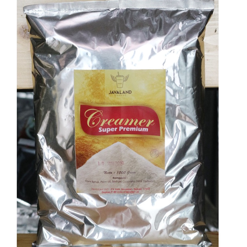 

Kode WKQ827 Javaland Bubuk Creamer / Krimer 1Kg - Super Premium | Non Dairy | Creamy Café