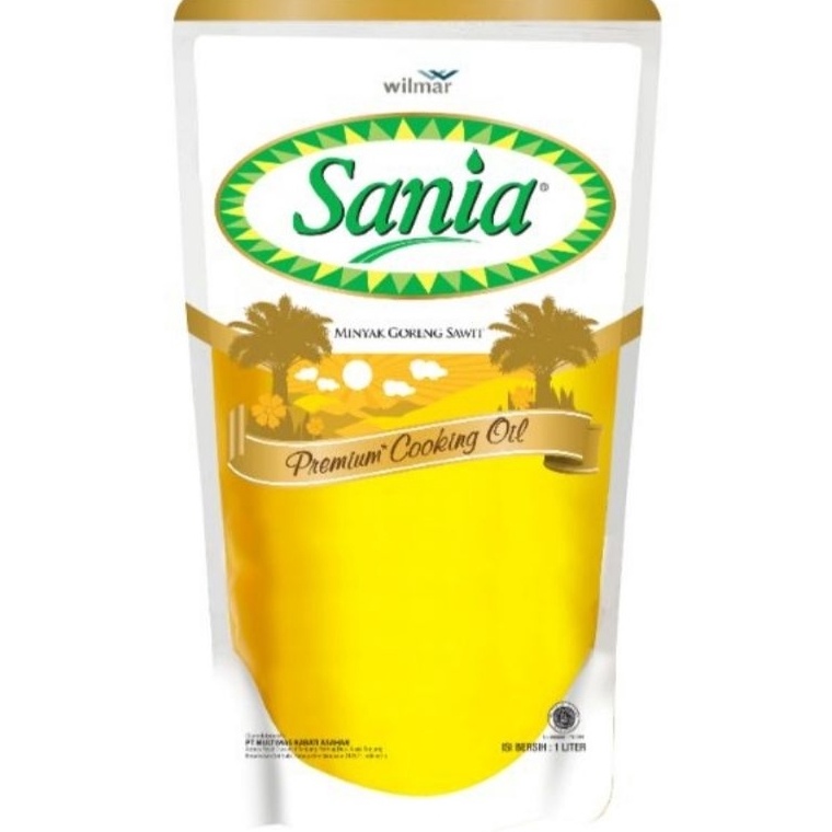 

[MHP] Minyak goreng SANIA 1 Ltr kemasan pouch ➻Diskon