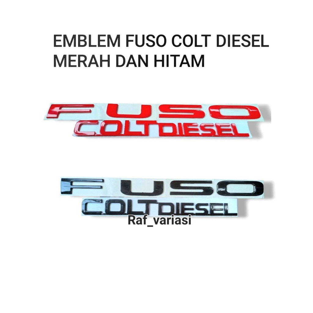 Emblem Logo Fuso colt diesel canter / Logo Fuso L300 / Emblem Logo fuso L300 mitsubishi Fuso canter 