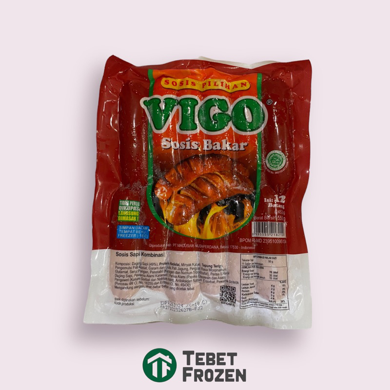 

VIGO SOSIS SAPI BAKAR MINI 500GR - TEBET FROZEN