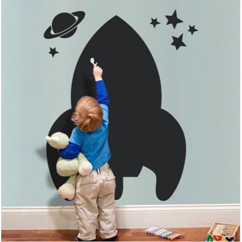 

Stiker Papan Tulis / white board Black Board Spidol- Kapur cair