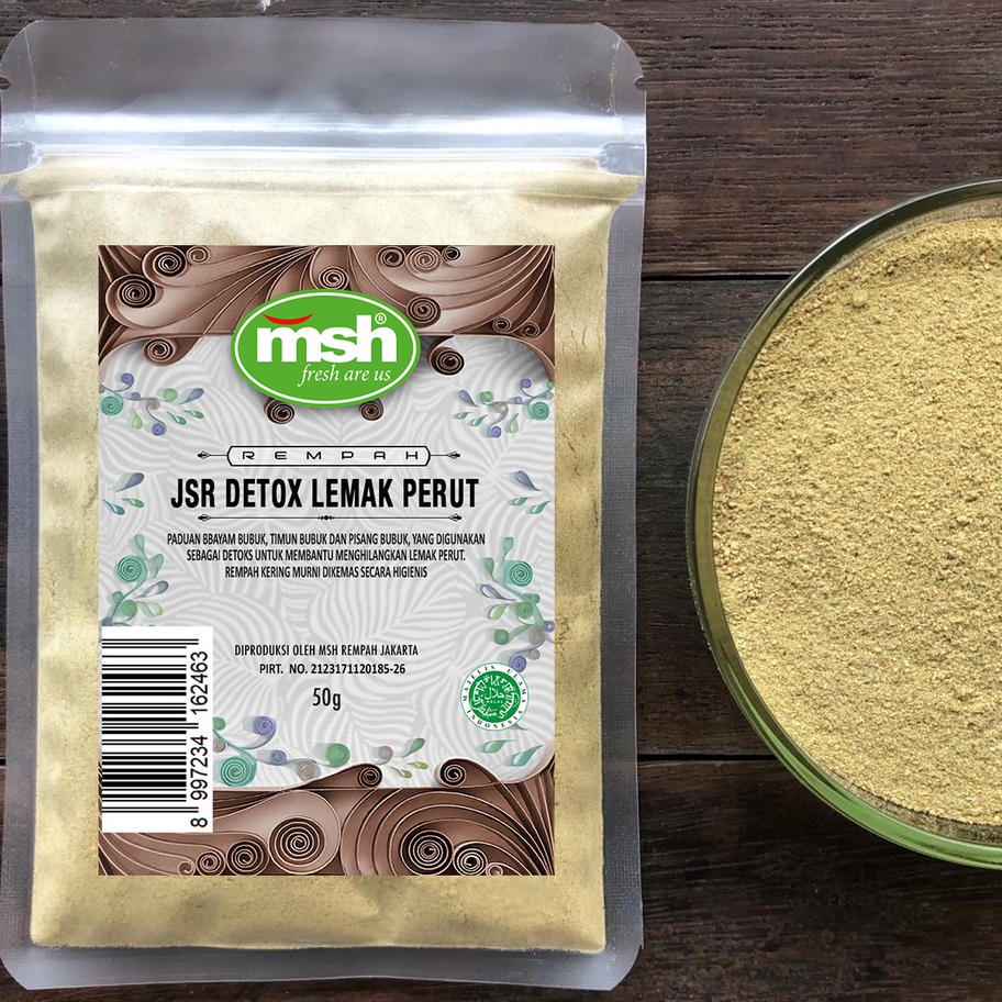 

Terkini MSH JSR Detox Lemak Perut 50 g