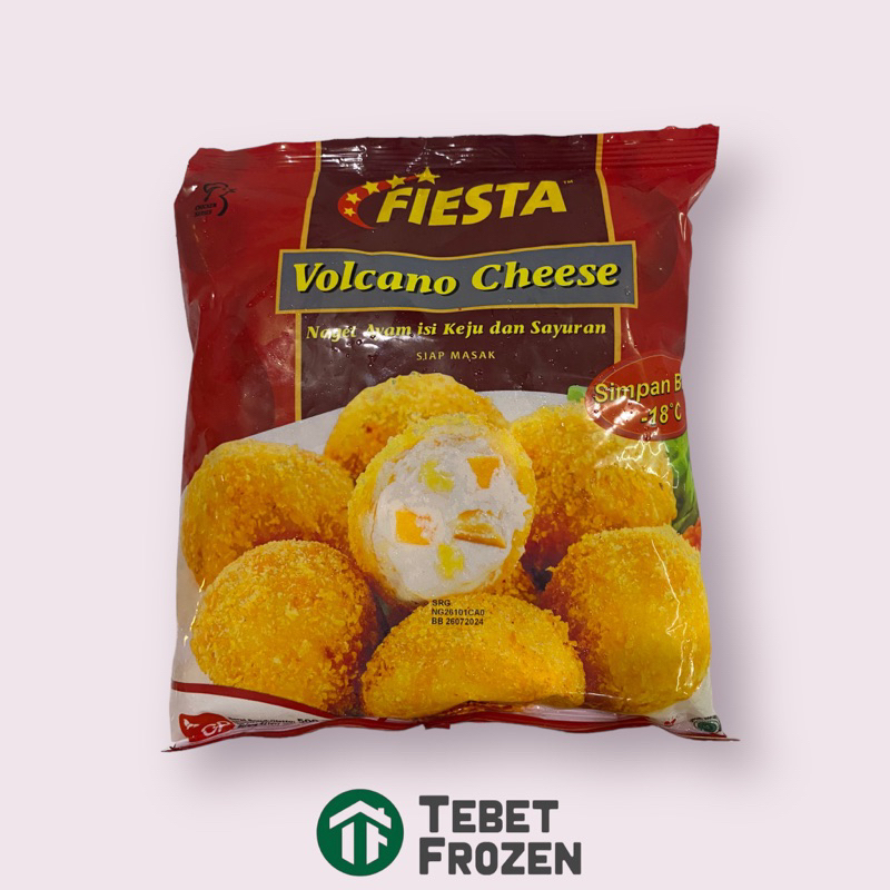 

FIESTA VOLCANO CHEESE 500GR - TEBET FROZEN